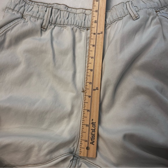 Roxy Light Wash Denim Joggers, Women's Large, Elastic Waist, Beach Pant - Picture 8 of 11